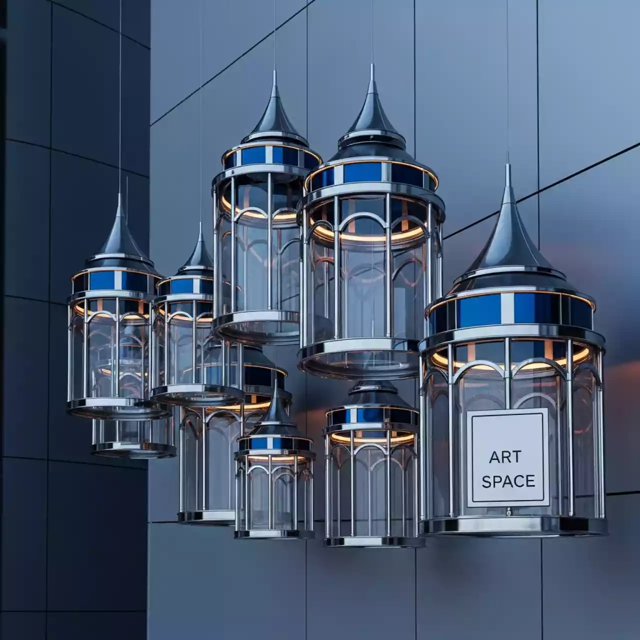 Аренда Замки навесные на территории Морпорта Сочи: Тимбилдинг для Команд – Футуристический Стиль — ART SPACE