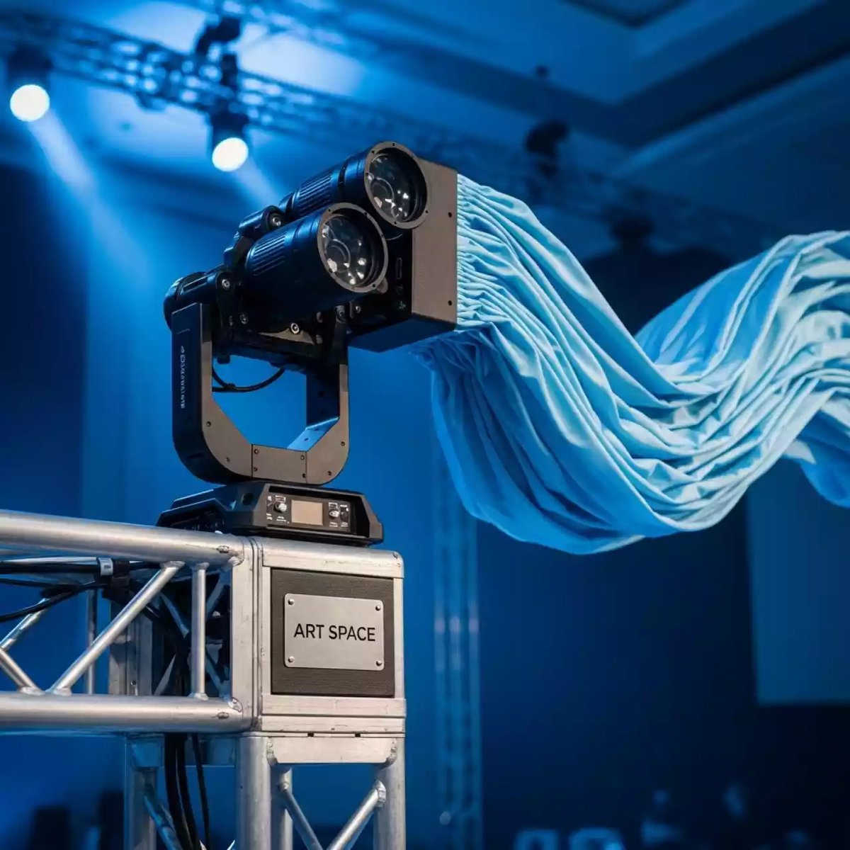 Аренда Занавес кабуки программируемый двухсопловый в Cosmos Sochi Hotel — ART SPACE