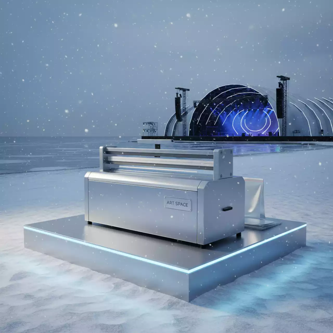 Аренда Запайщик импульсный ручной White Penguin PFS 400C металл нож на пляже «Ривьера» — ART SPACE