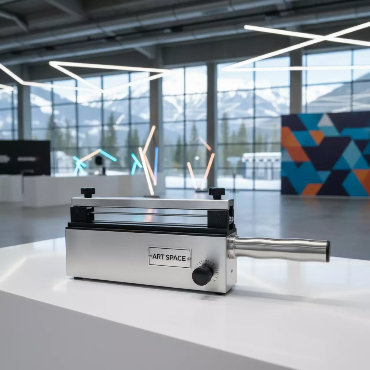 Аренда Запайщика импульсного ручного White Penguin PFS 400 металл в МФК «Горный» — ART SPACE