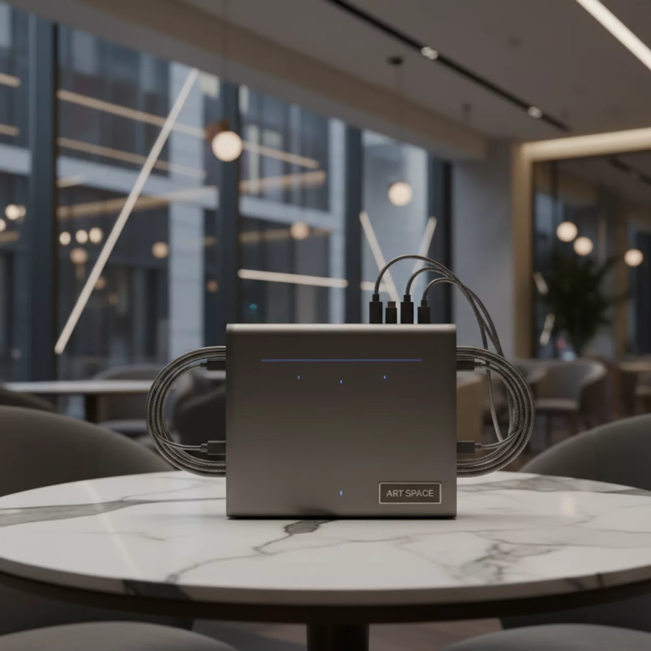 Аренда Зарядная станция настольная Locker в Stella di Mosca — ART SPACE