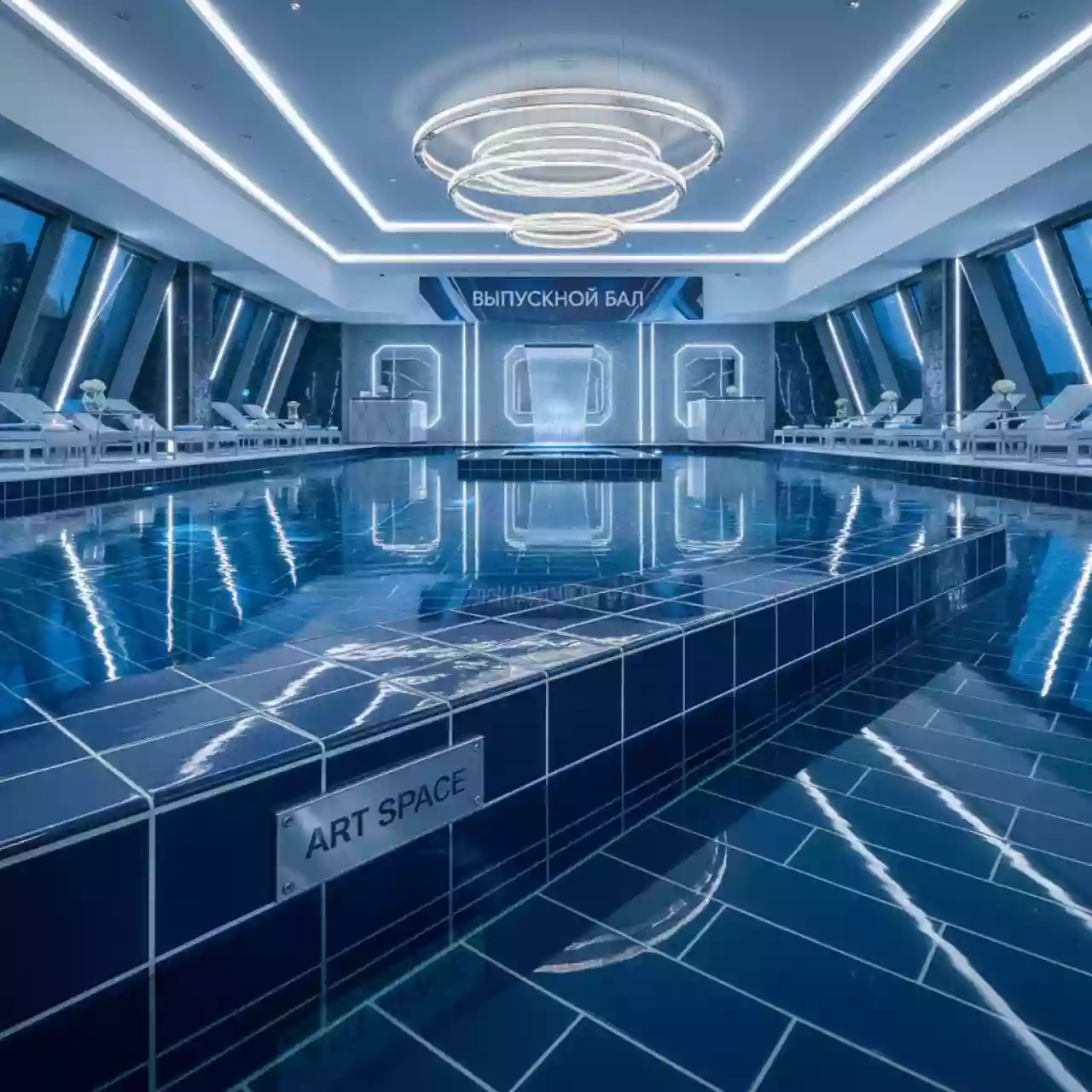 Аренда Затирки для швов плитки для бассейна в Mövenpick Hotel — ART SPACE