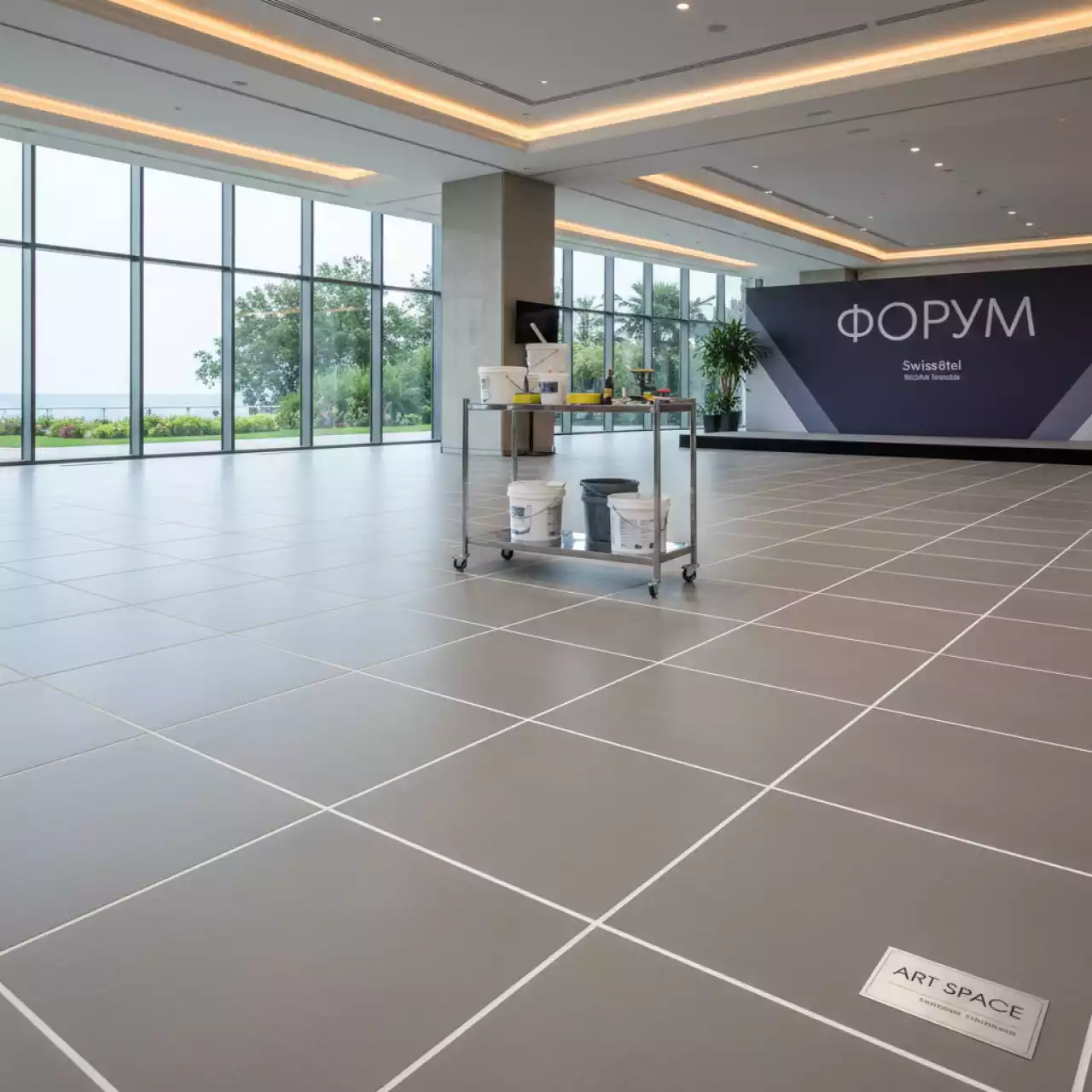 Аренда Затирки для швов плитки в Swissôtel Resort Sochi Kamelia — ART SPACE