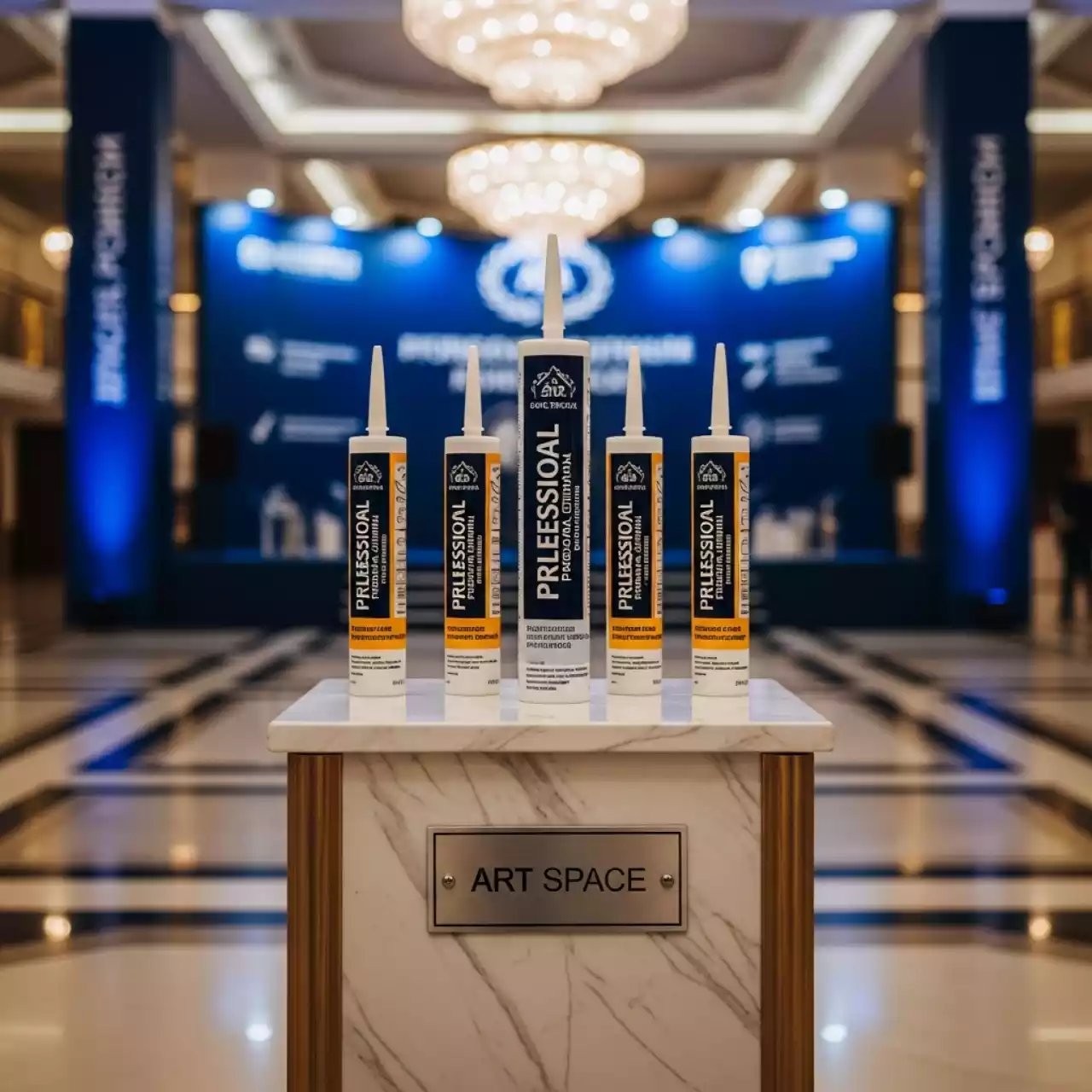 Аренда Затирки противогрибковые силиконовые для швов плитки в конгресс-холле отеля Жемчужина — ART SPACE