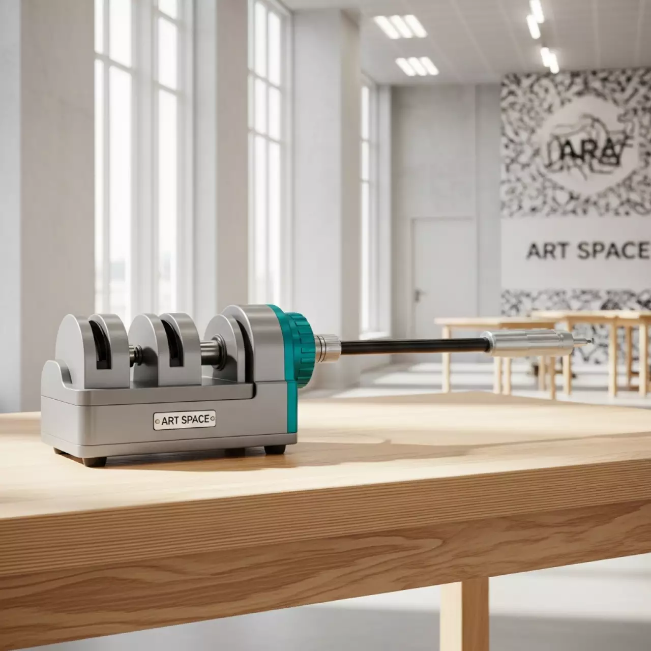 Аренда Заточной станок ДИОЛД МЗС 03 М 100 Вт с гибким валом в ледовой арене «Шайба» — ART SPACE