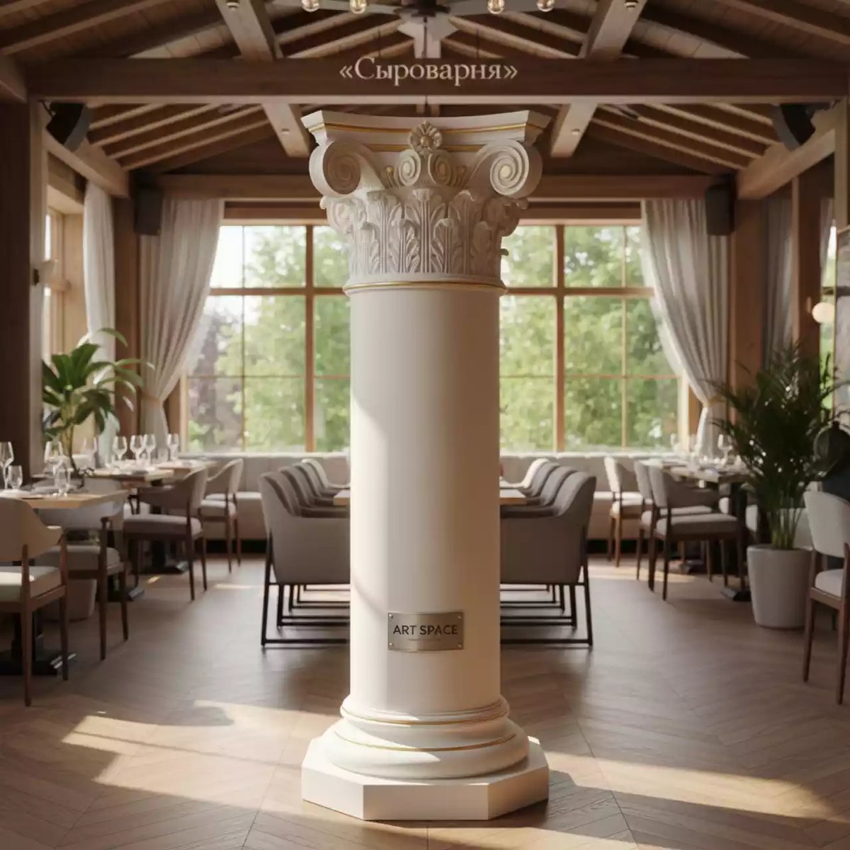 Аренда Зеленцов Капитон в ресторане «Сыроварня» — ART SPACE