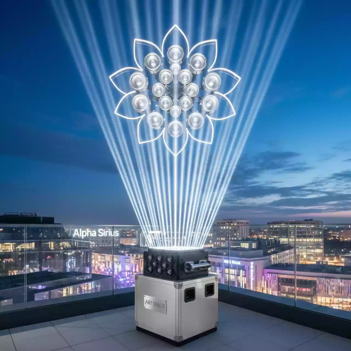 Аренда Зенитка Studio Duo Space Flower в Alpha Sirius — ART SPACE