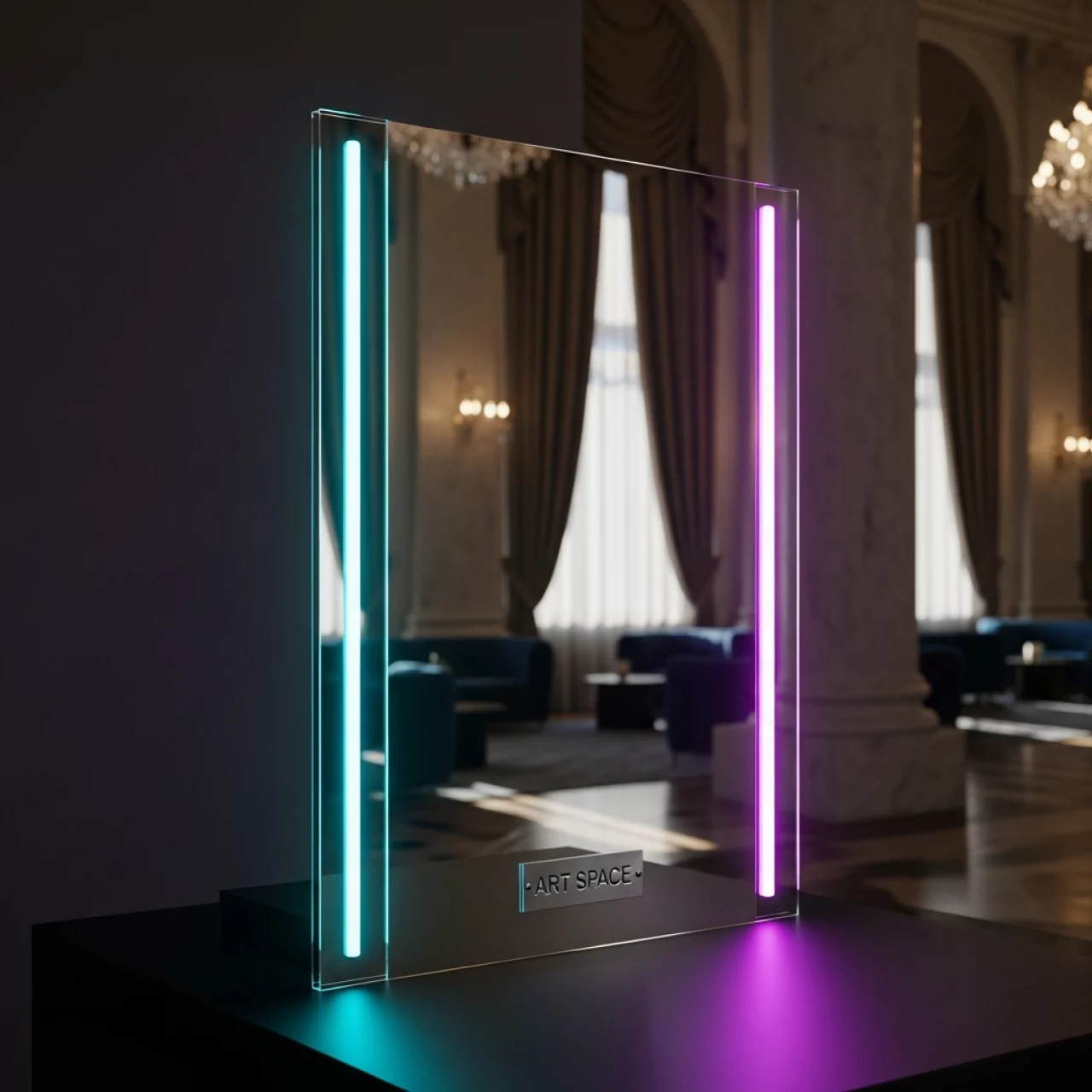 Аренда Зеркало Cersanit в Зимнем театре — ART SPACE