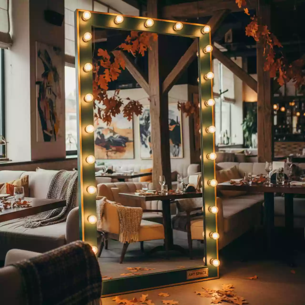 Аренда Зеркало гримерное 180х80 см в ресторане «Баран-Рапан» — ART SPACE