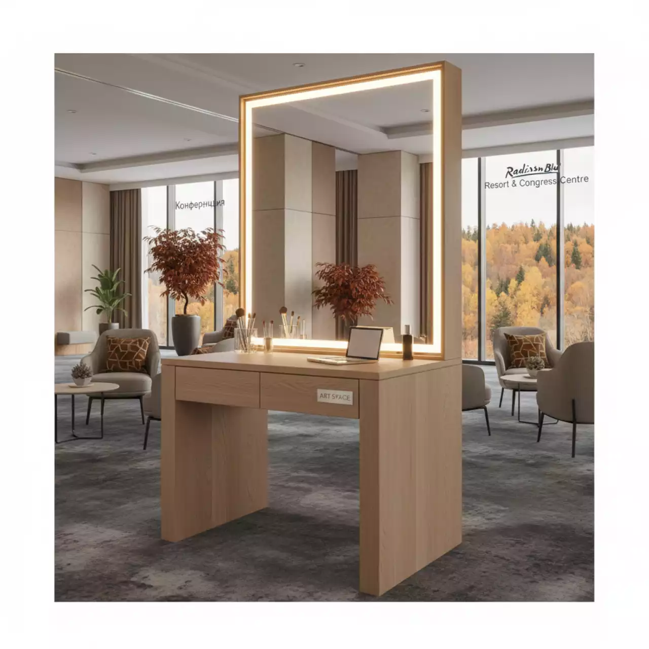 Аренда Зеркало и гримерный стол в Radisson Blu Resort & Congress Centre — ART SPACE