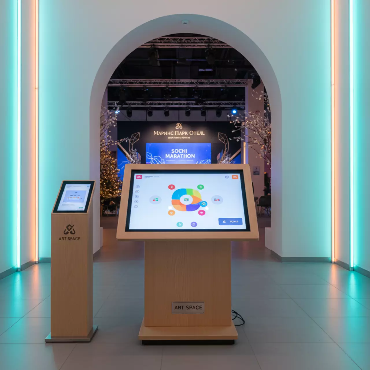 Аренда Зеркало интерактивное логопеда Амалтея со встроенным ПК 28,8 дюйма в Маринс Парк Отеле — ART SPACE