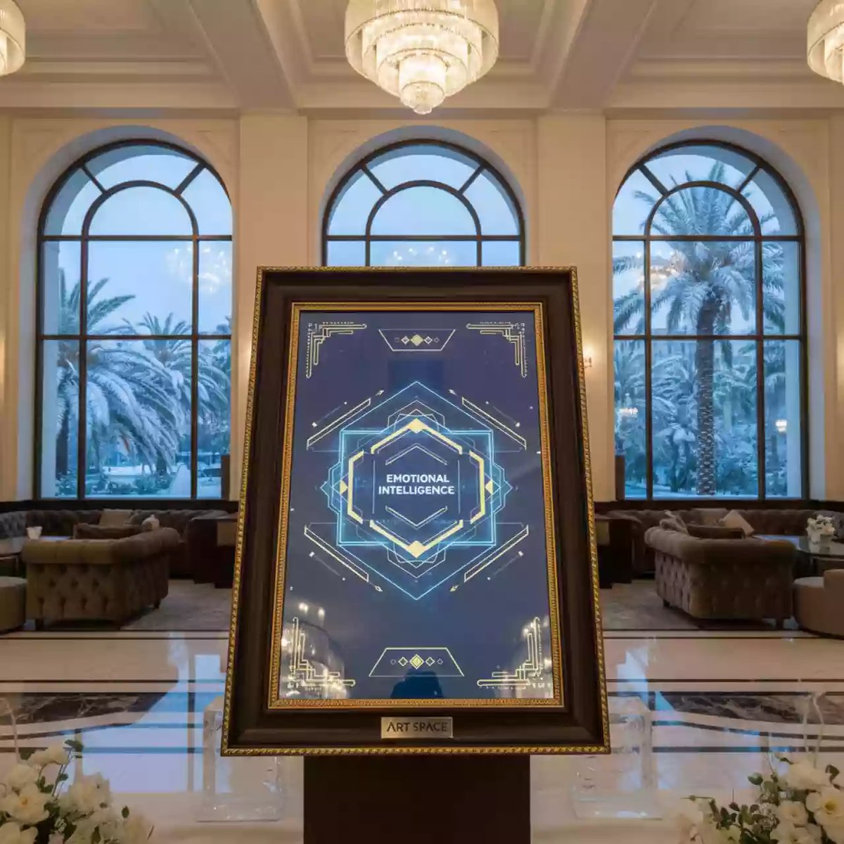 Аренда Зеркало интерактивное психолога 33,15 дюйма с ПО «Эмоциональный интеллект» и играми в гранд-отеле «Жемчужина» — ART SPACE