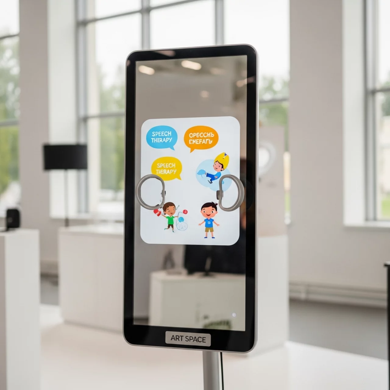 Аренда Зеркало логопеда интерактивное Амалтея 28.8 в этно-парке «Моя Россия» — ART SPACE