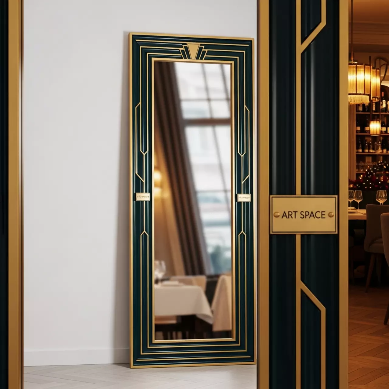 Аренда Зеркало напольное 160х48 см в ресторане «Sanremo» — ART SPACE