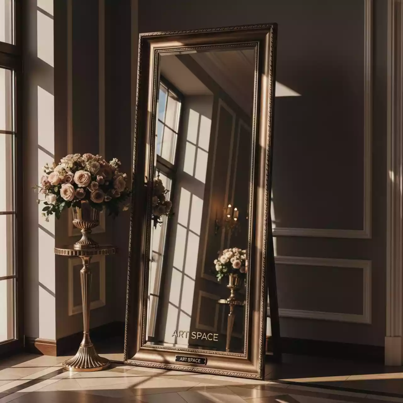 Аренда Зеркало напольное для входной группы в санатории «Сочи» — ART SPACE