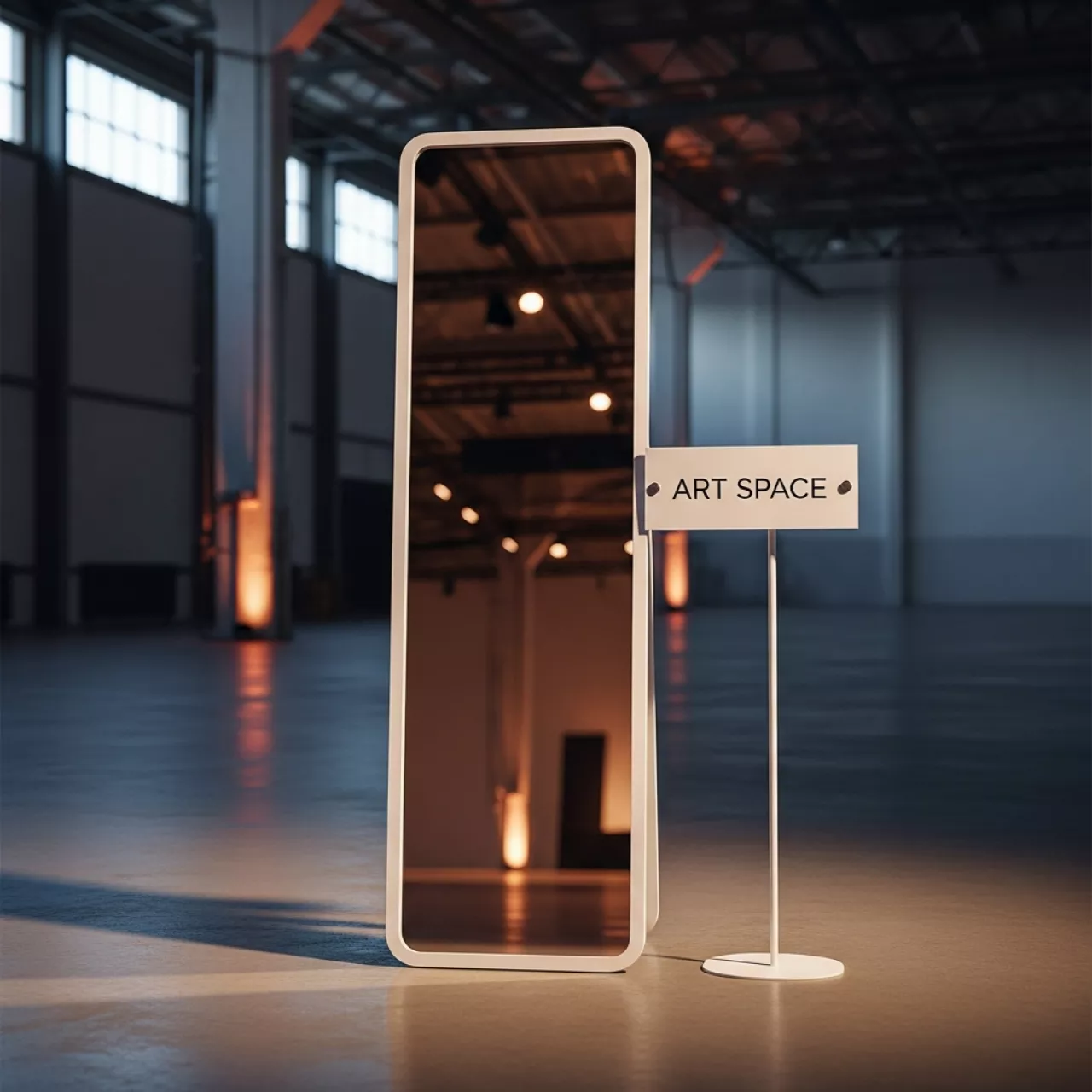 Аренда Зеркало напольное Исфьёрден 182х47 см 05 241WT в Alpha Sirius — ART SPACE