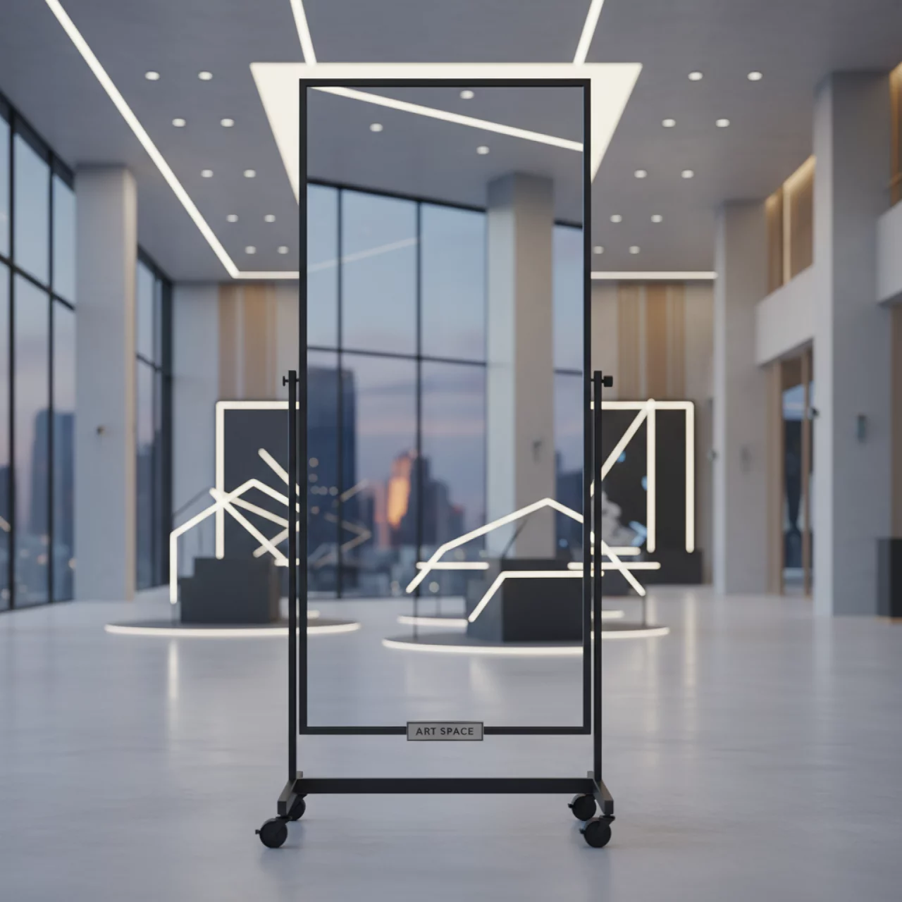 Аренда Зеркало напольное на колесиках R4E 00174 в Bridge Resort — ART SPACE