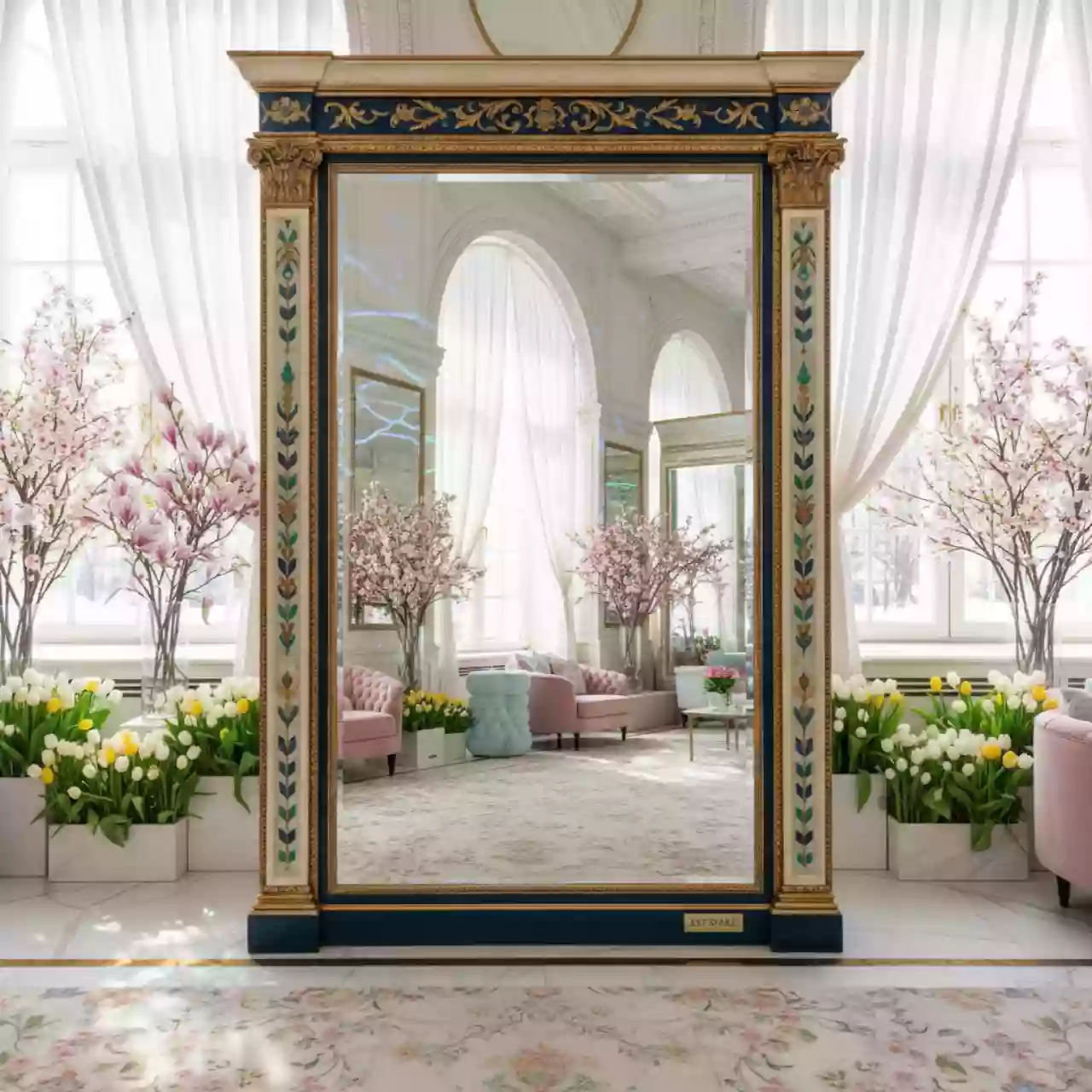 Аренда Зеркало напольное Pandora в ресторане «Voda» — ART SPACE