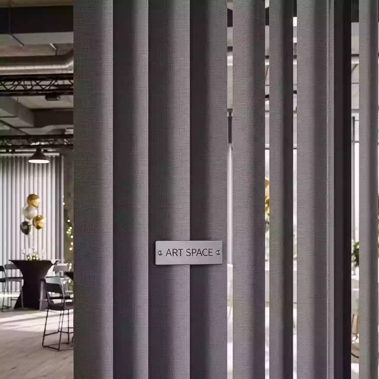 Аренда Жалюзи вертикальные в Green Flow Hotel — ART SPACE