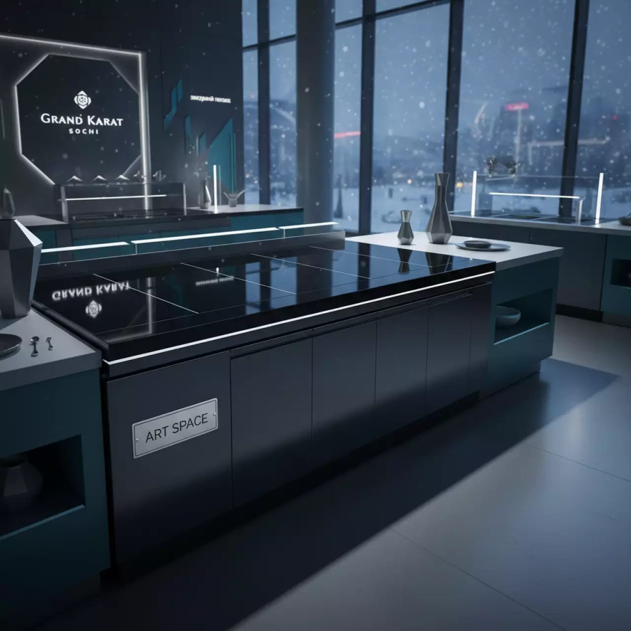 Аренда Жарочная поверхность стеклокерамическая в Grand Karat Sochi — ART SPACE