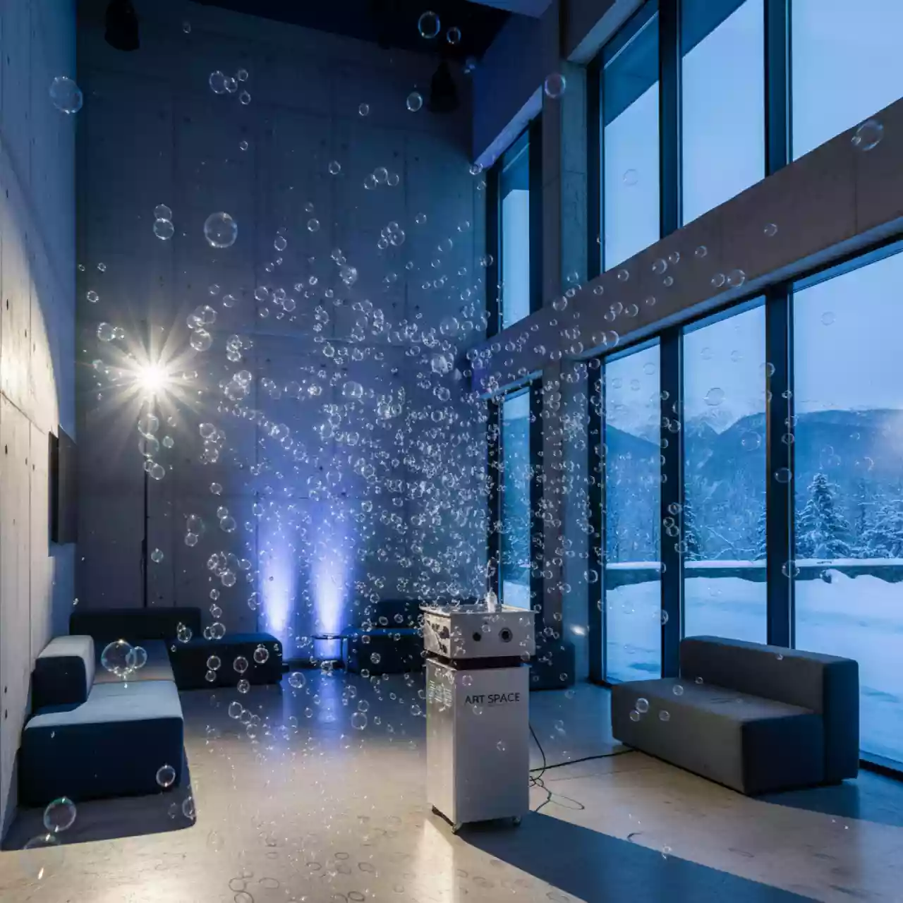 Аренда Жидкость для генератора мыльных пузырей в санатории «Черноморье» — ART SPACE