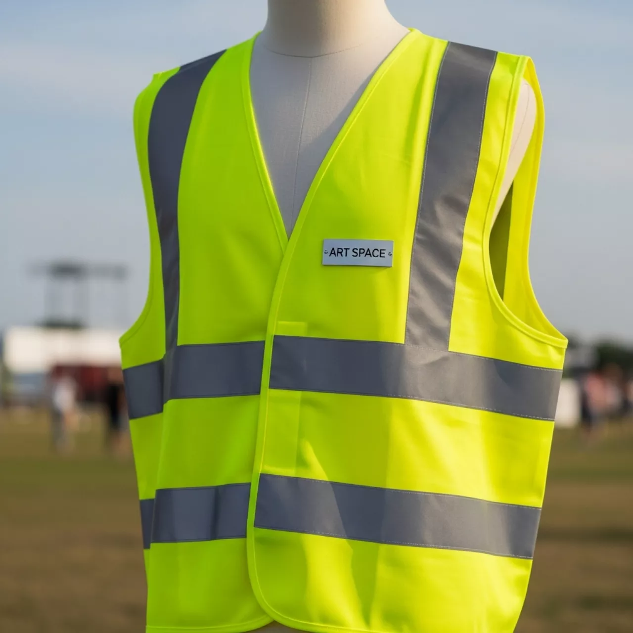 Аренда Жилет сигнальный для регулировщика на Медальной площади — ART SPACE