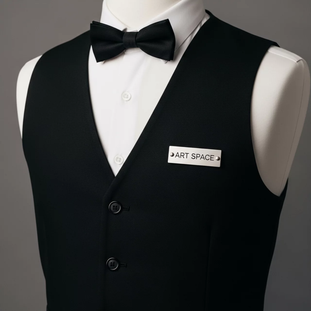 Аренда Жилетка официанта черная на вилле «Анна» — ART SPACE