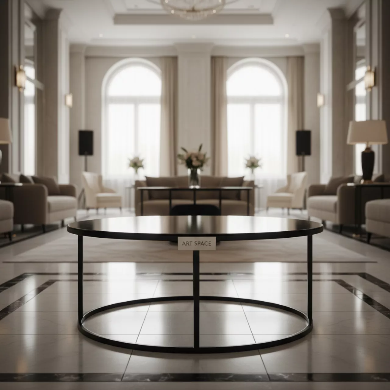 Аренда Журнальный стол Carosello черный в Pullman Sochi Centre — ART SPACE