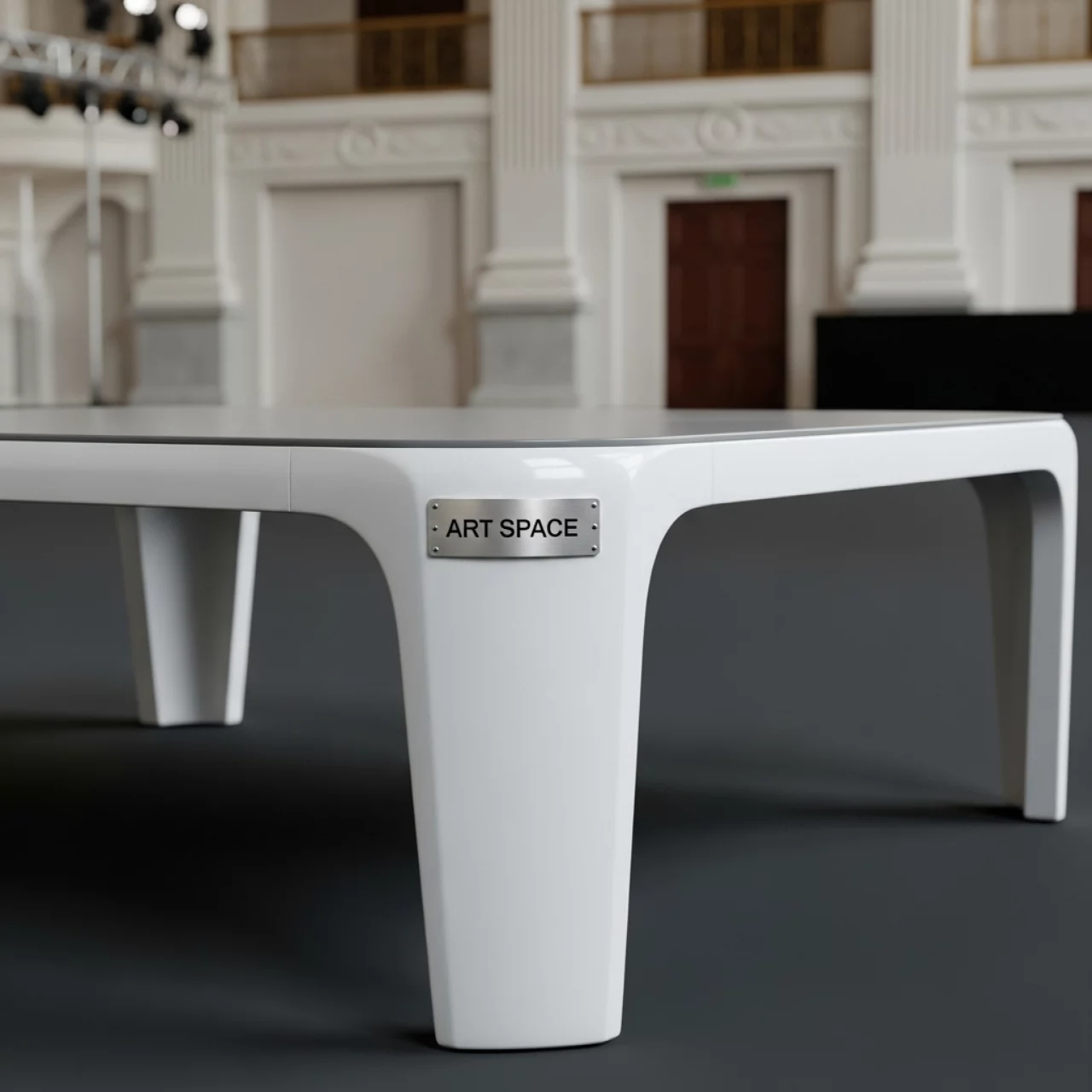 Аренда Журнальный стол гладом в Зале органной и камерной музыки — ART SPACE