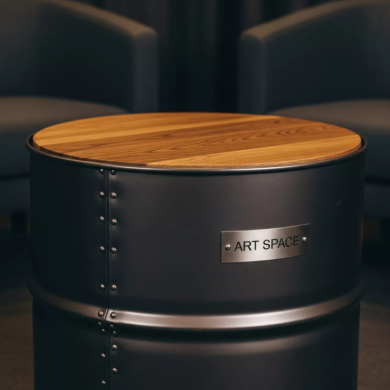 Аренда Журнальный стол из бочки в банкетном зале «Дельфин» — ART SPACE