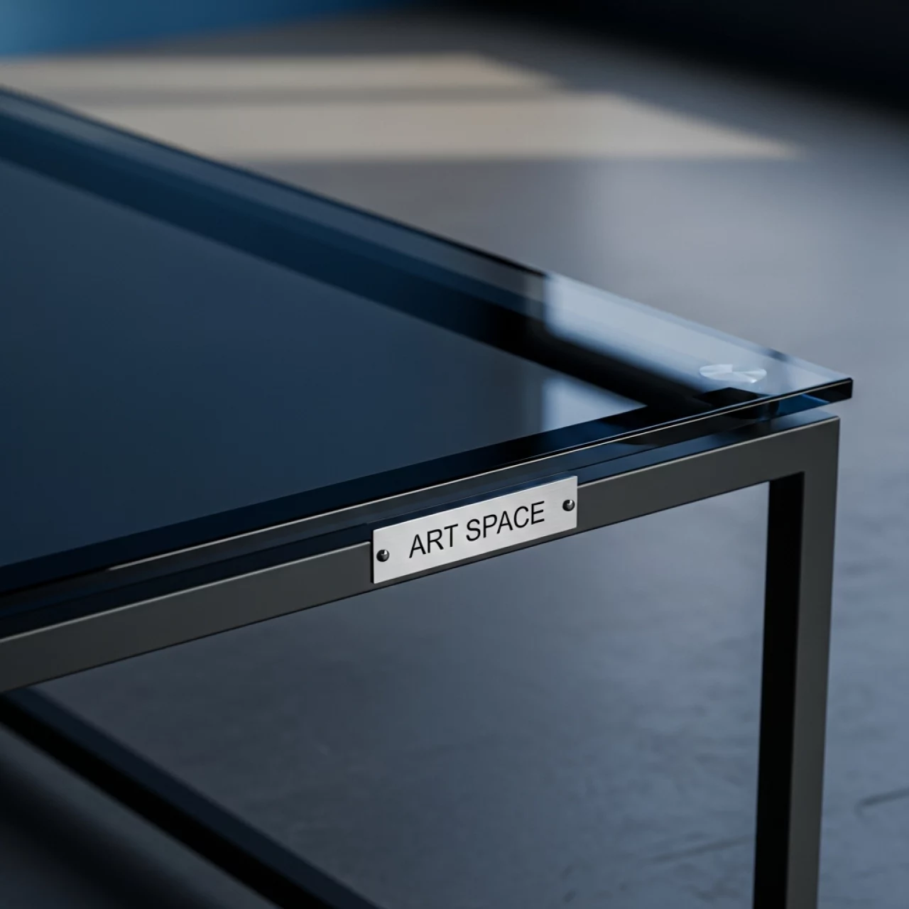 Аренда Журнальный стол классик с прозрачной столешницей в Delta Sirius — ART SPACE