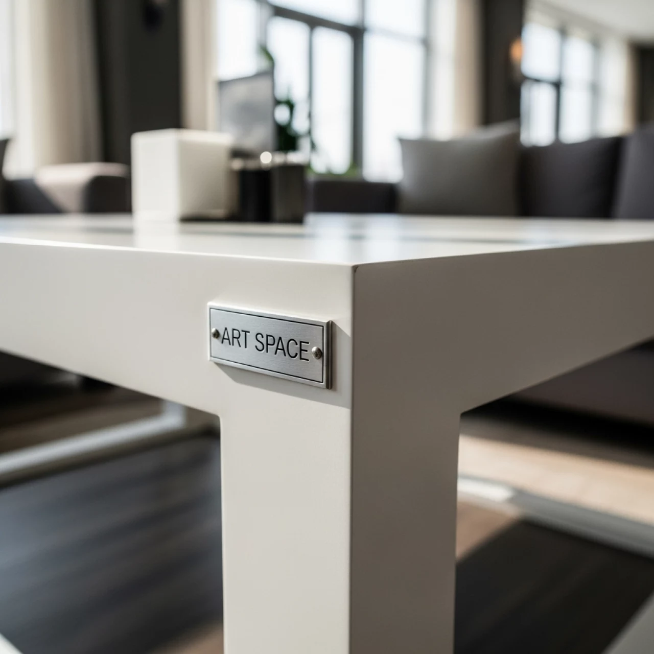 Аренда Журнальный стол Ruiz белый в Radisson Hotel Rosa Khutor — ART SPACE