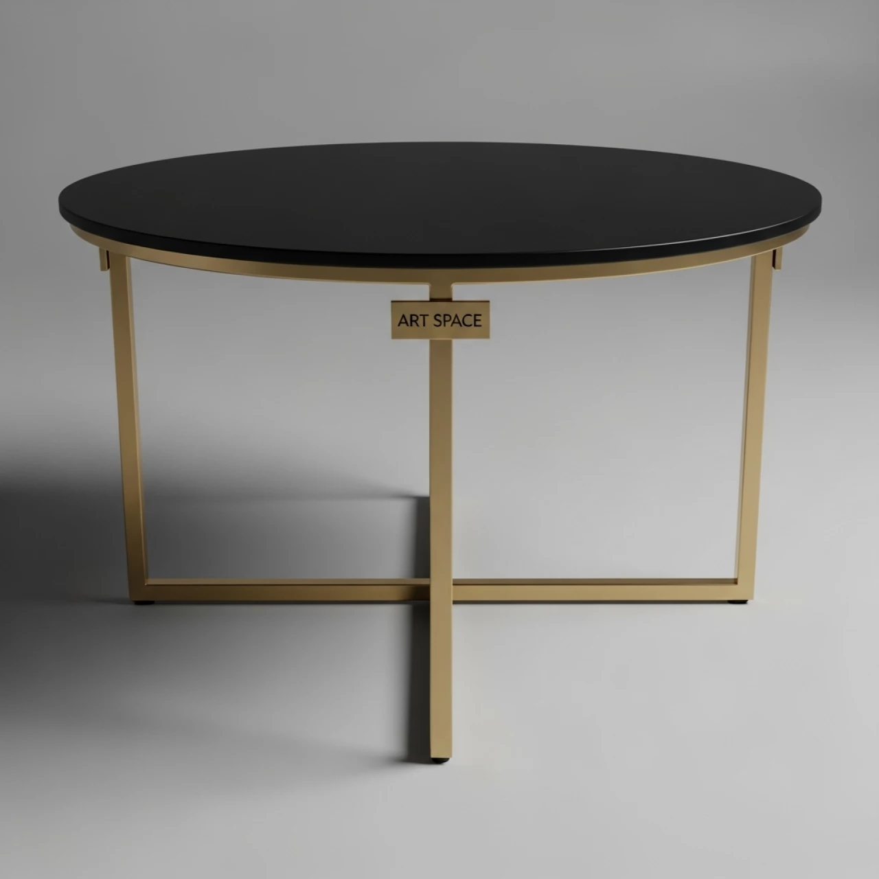Аренда Журнальный стол Sun 55 золотой и черный в Mantera Supreme — ART SPACE