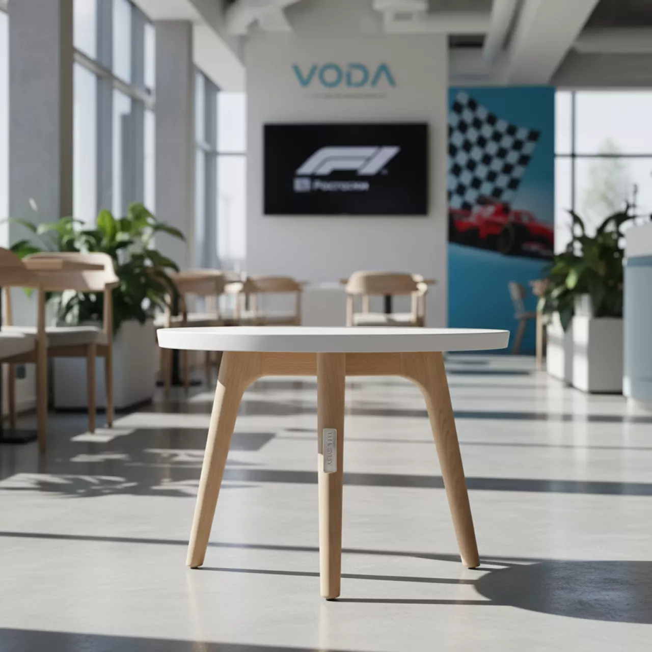 Аренда Журнальный стол Taps white в ресторане «Voda» — ART SPACE