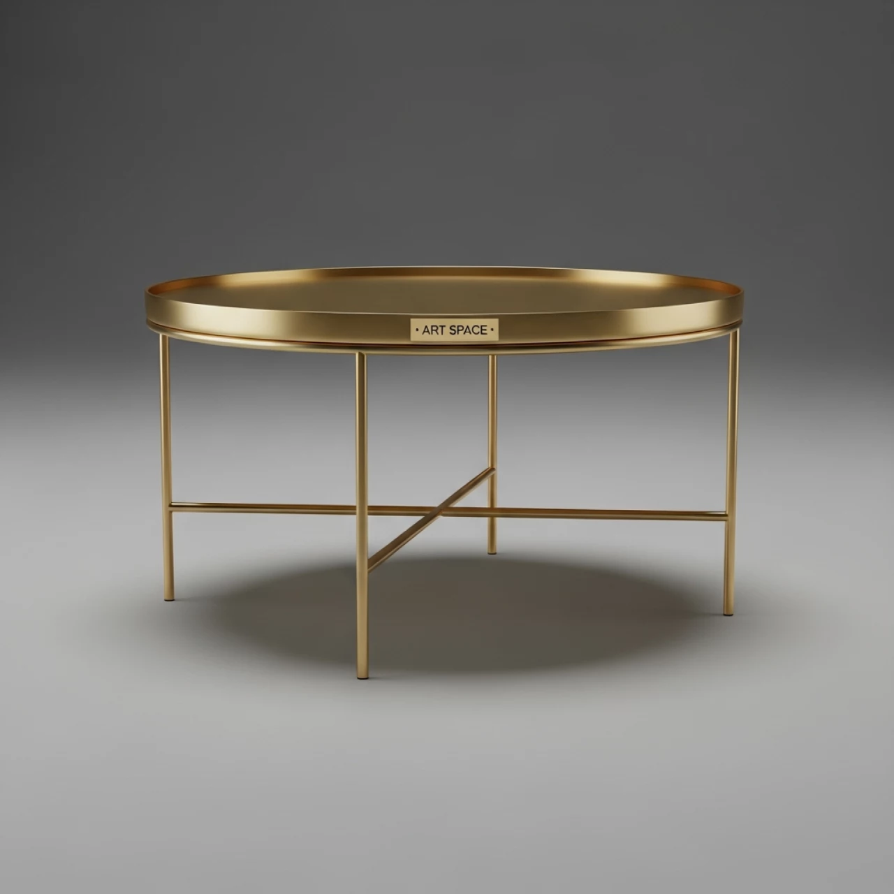 Аренда Журнальный столик Бостон золотой 50х32 см в отеле «Звездный» — ART SPACE