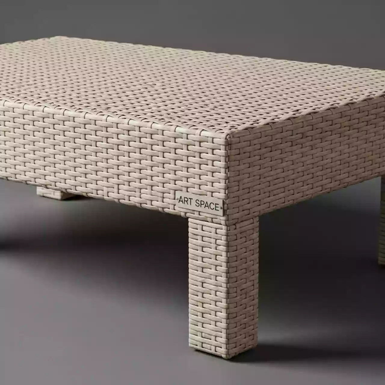 Аренда Журнальный столик из искусственного ротанга YH S4093G 1 в конгресс-холле отеля Жемчужина — ART SPACE
