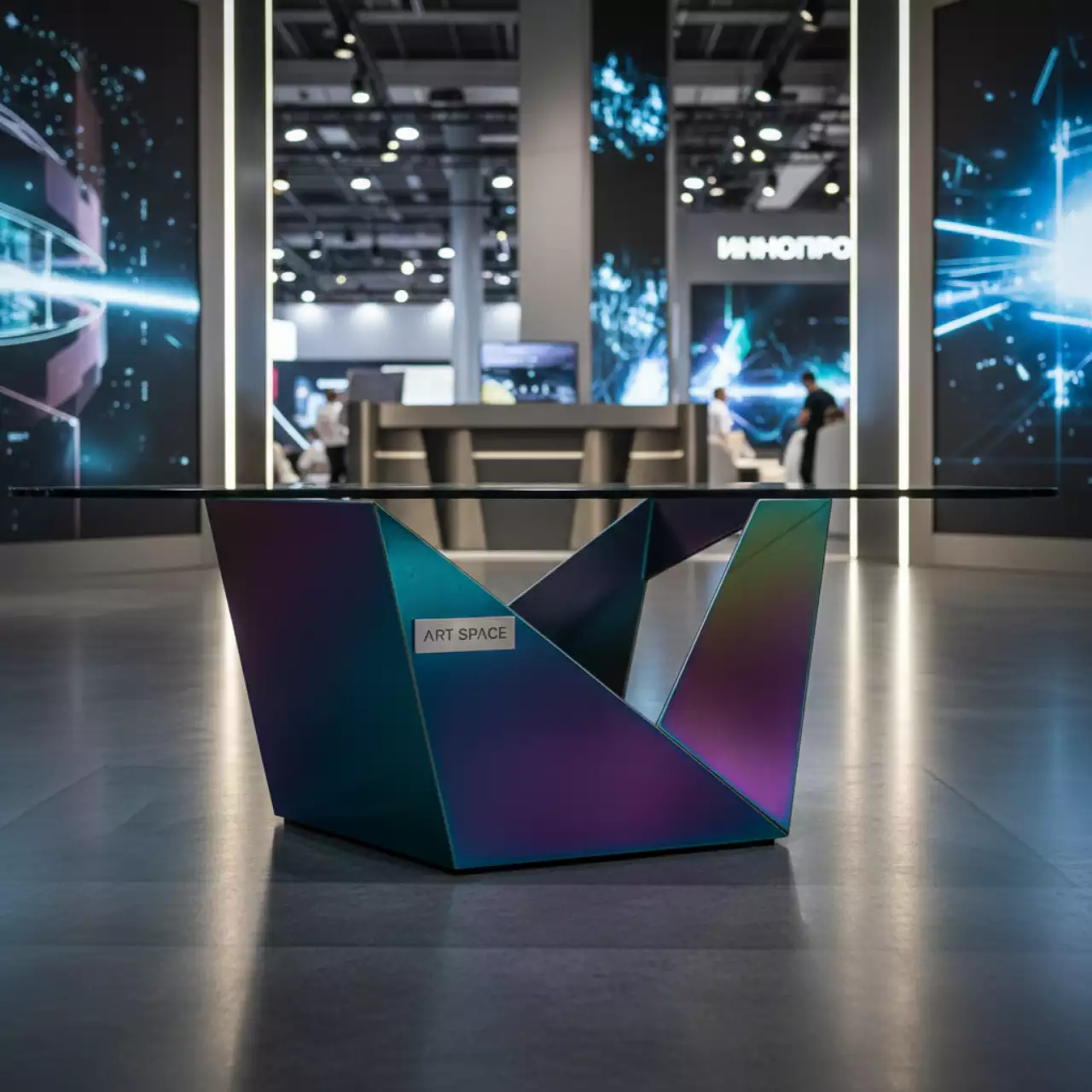 Аренда Журнальный столик Old Glass в казино «Сочи» — ART SPACE