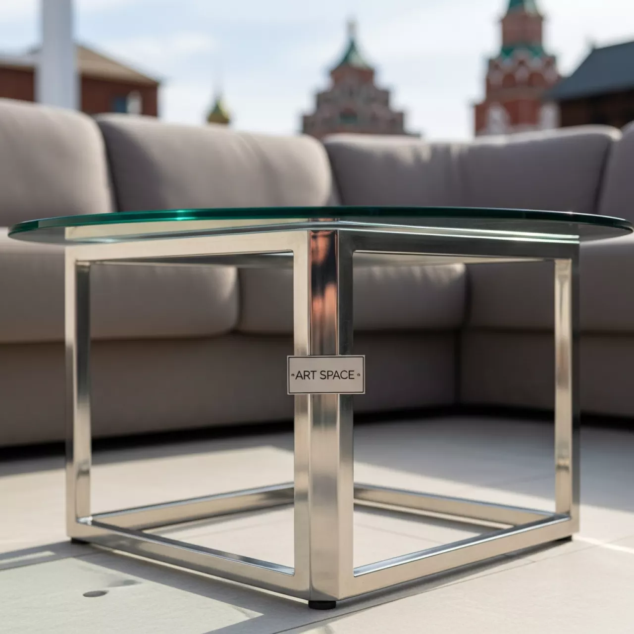 Аренда Журнальный столик Silver Collection в этно-парке «Моя Россия» — ART SPACE