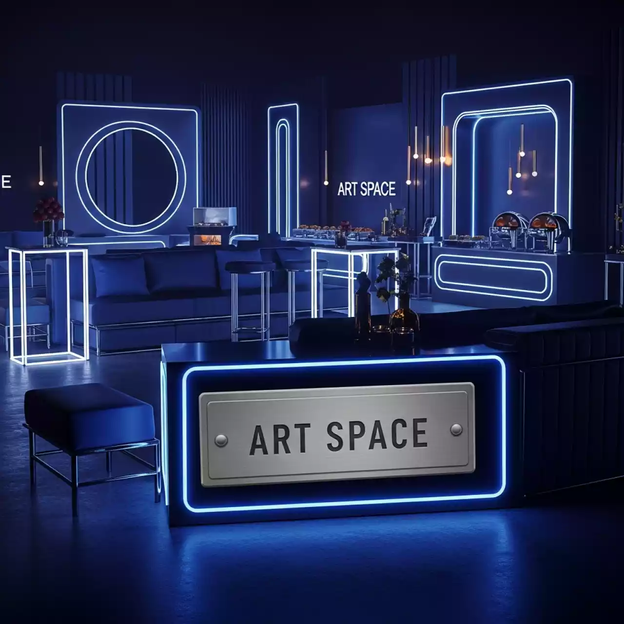 Аренда Зона фуршета и чилаут в Mantera Supreme — ART SPACE