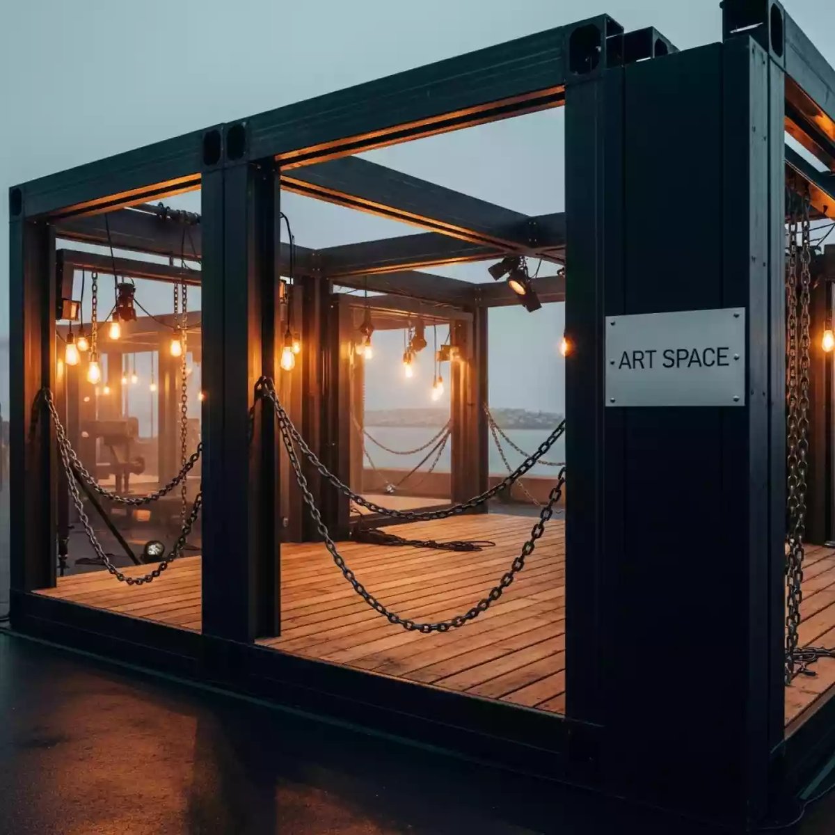 Аренда Зона новогодняя ярмарочная на Имеретинской набережной — ART SPACE