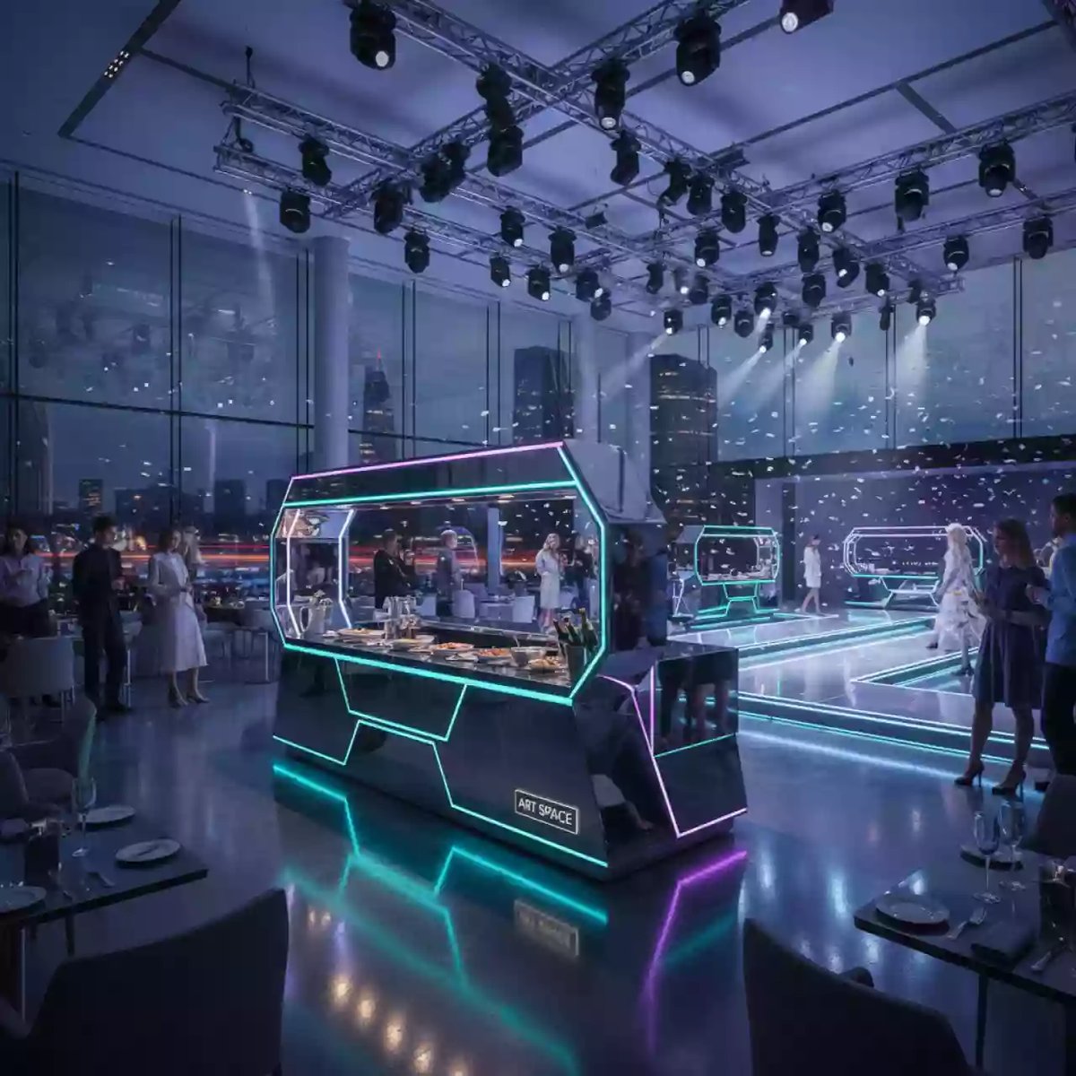 Аренда Зона питания 5 в ресторане «Voda» — ART SPACE