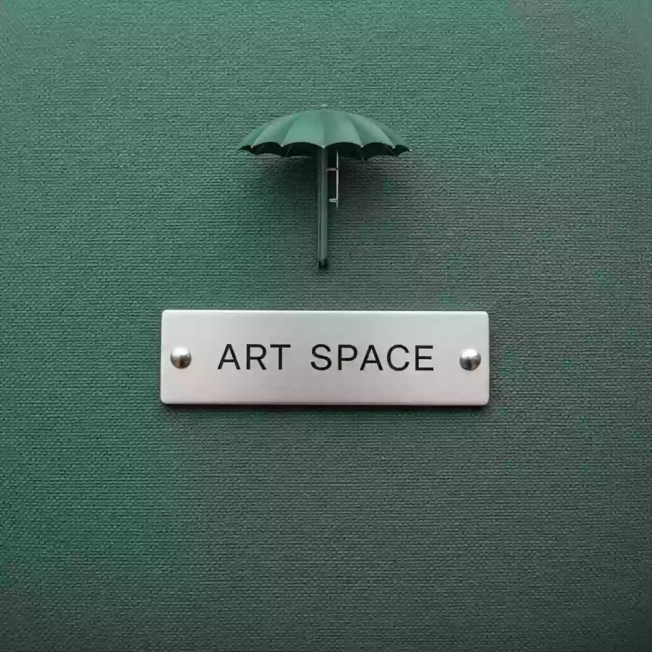 Аренда Зонт Banana зеленый с основанием в усадьбе Голицына — ART SPACE