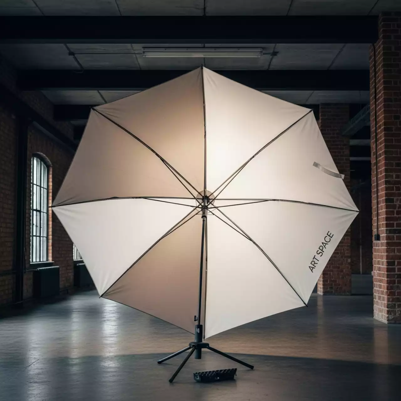 Аренда Зонт дизайнерский Stick 2,75х2,75 м в лофте «Студия 21» — ART SPACE