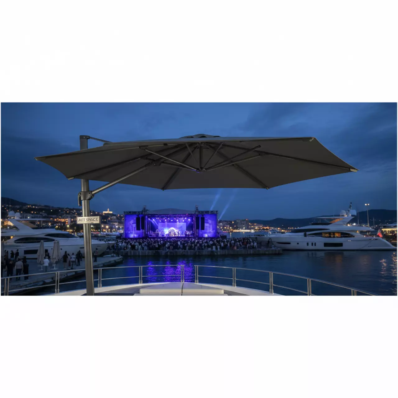 Аренда Зонт Gabbiano на VIP-яхте (Имеретинский порт) — ART SPACE