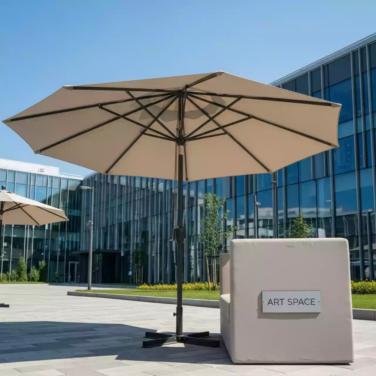 Аренда Зонт Green Glade 1192 бежевый в Университете «Сириус» — ART SPACE