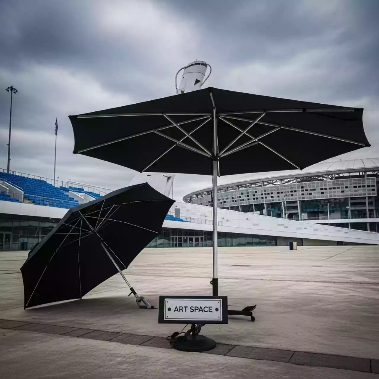 Аренда Зонт Lipari 3х3 м на арене «Фишт» — ART SPACE
