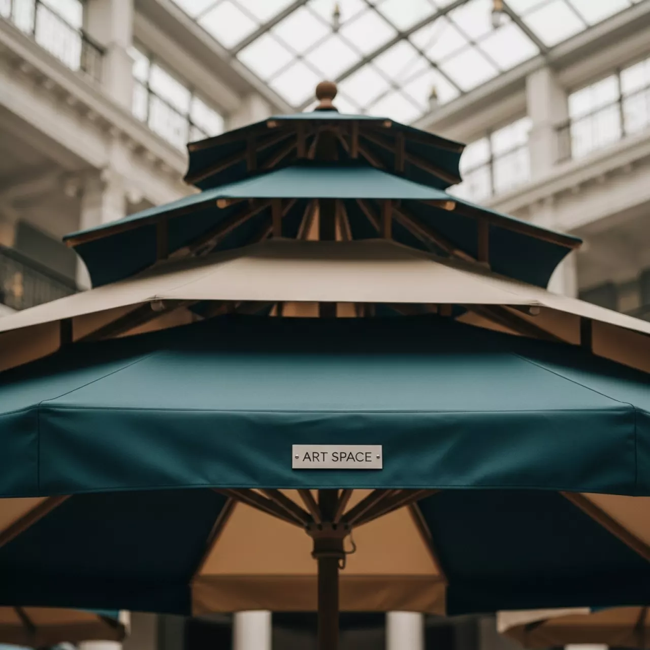 Аренда Зонт пляжный Lotus Pagoda 2,4 м в комплексе «Дагомыс» — ART SPACE