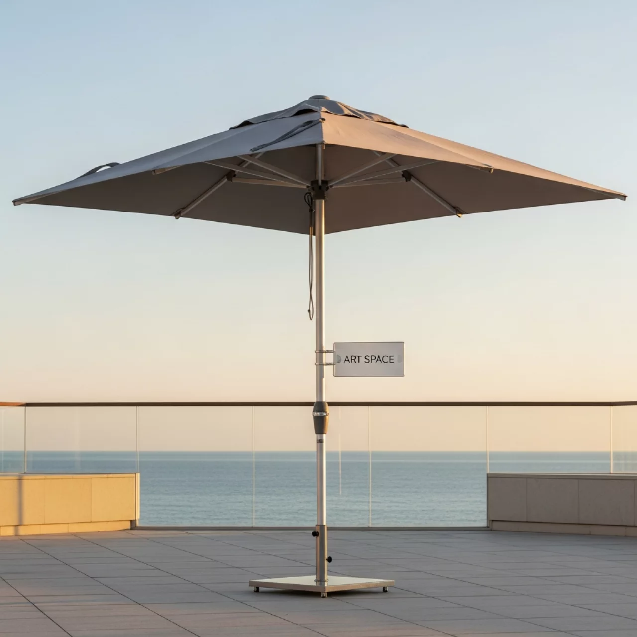 Аренда Зонт пляжный профессиональный Cezanne 2 м в Courtyard by Marriott Sochi — ART SPACE