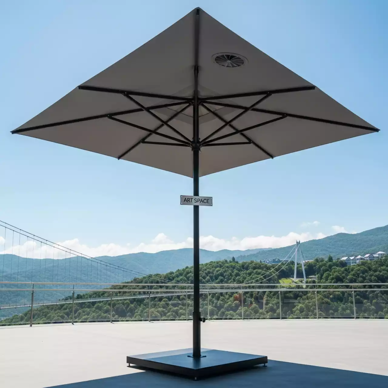 Аренда Зонт пляжный профессиональный Desert 2,5х2,5 м в Skypark Sochi — ART SPACE