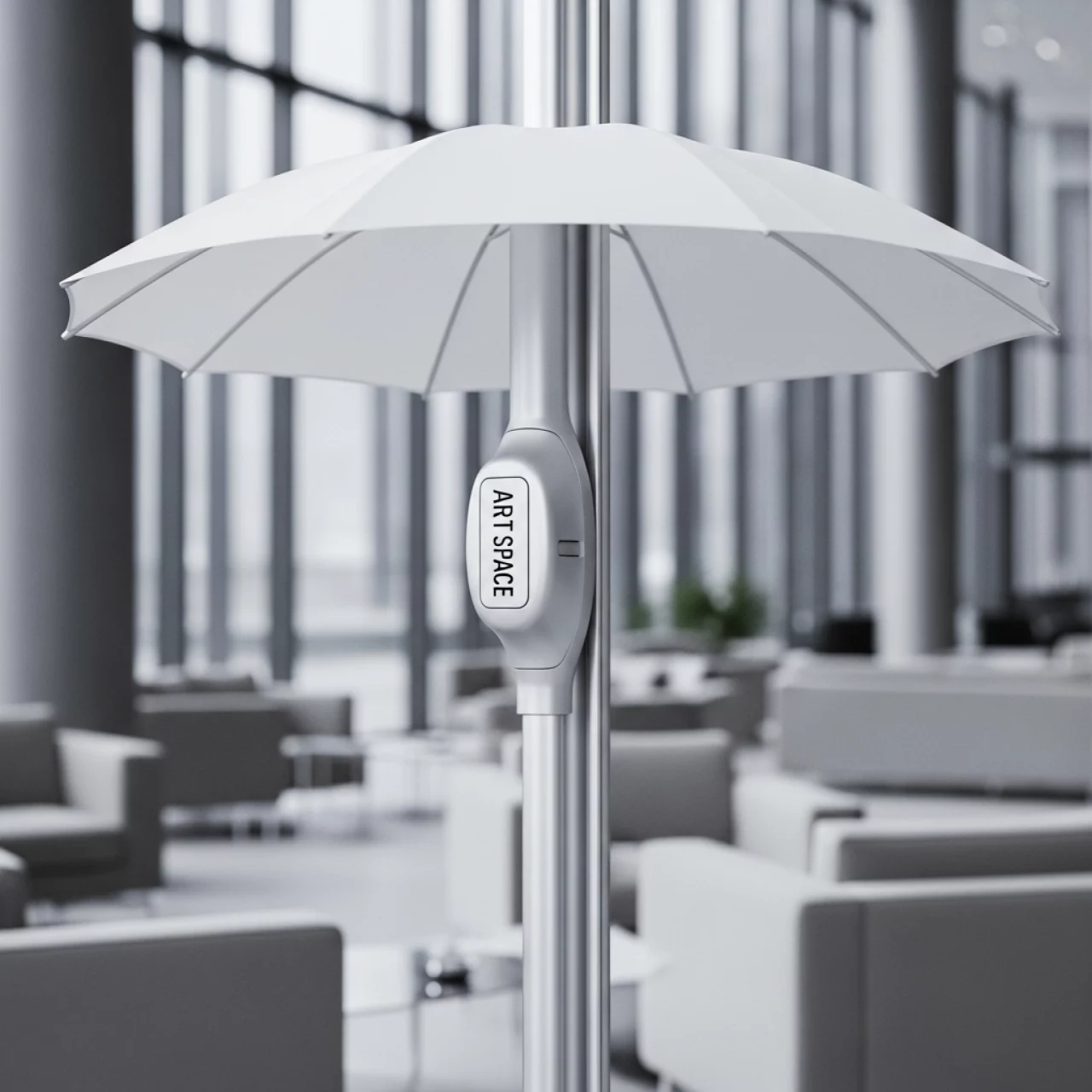 Аренда Зонт пляжный профессиональный Kenia 1,8 м в комплексе Sea Galaxy — ART SPACE